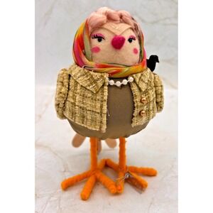 2024 Target Pride‎ Featherly Friends Hollywood Movie Star Fabric Bird w/ Tag EUC